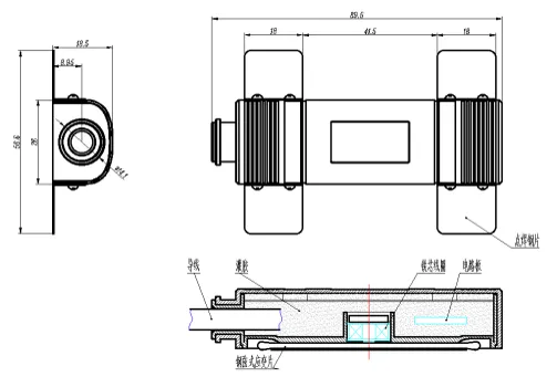 Smart vibrating wire strain gauge (surface welded model) JMZX-206HAT image 6